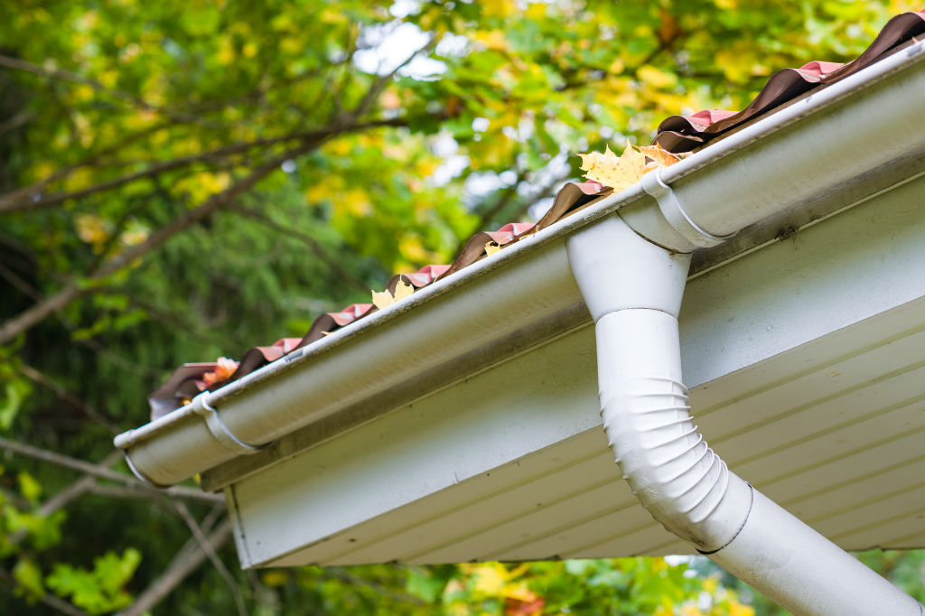 gutter and downpipe flushing