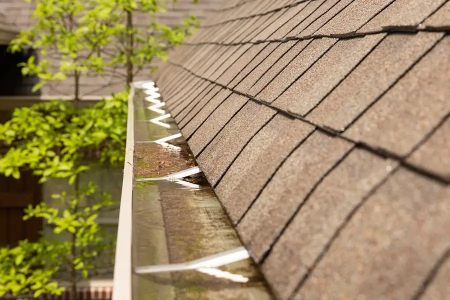 blocked gutter