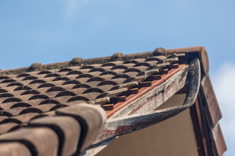 damaged roof