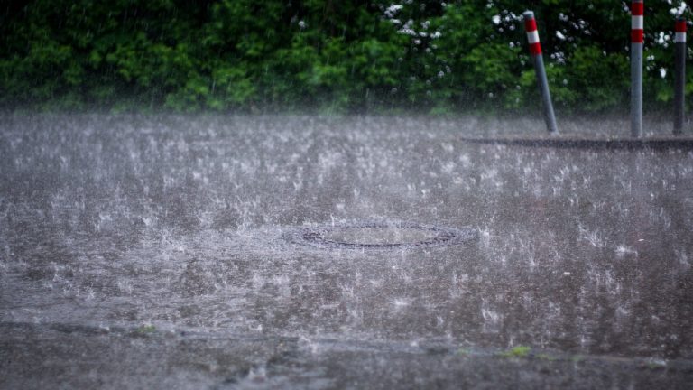 heavy rain