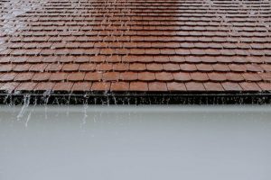 overflowing gutter