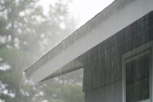 overflowing roof
